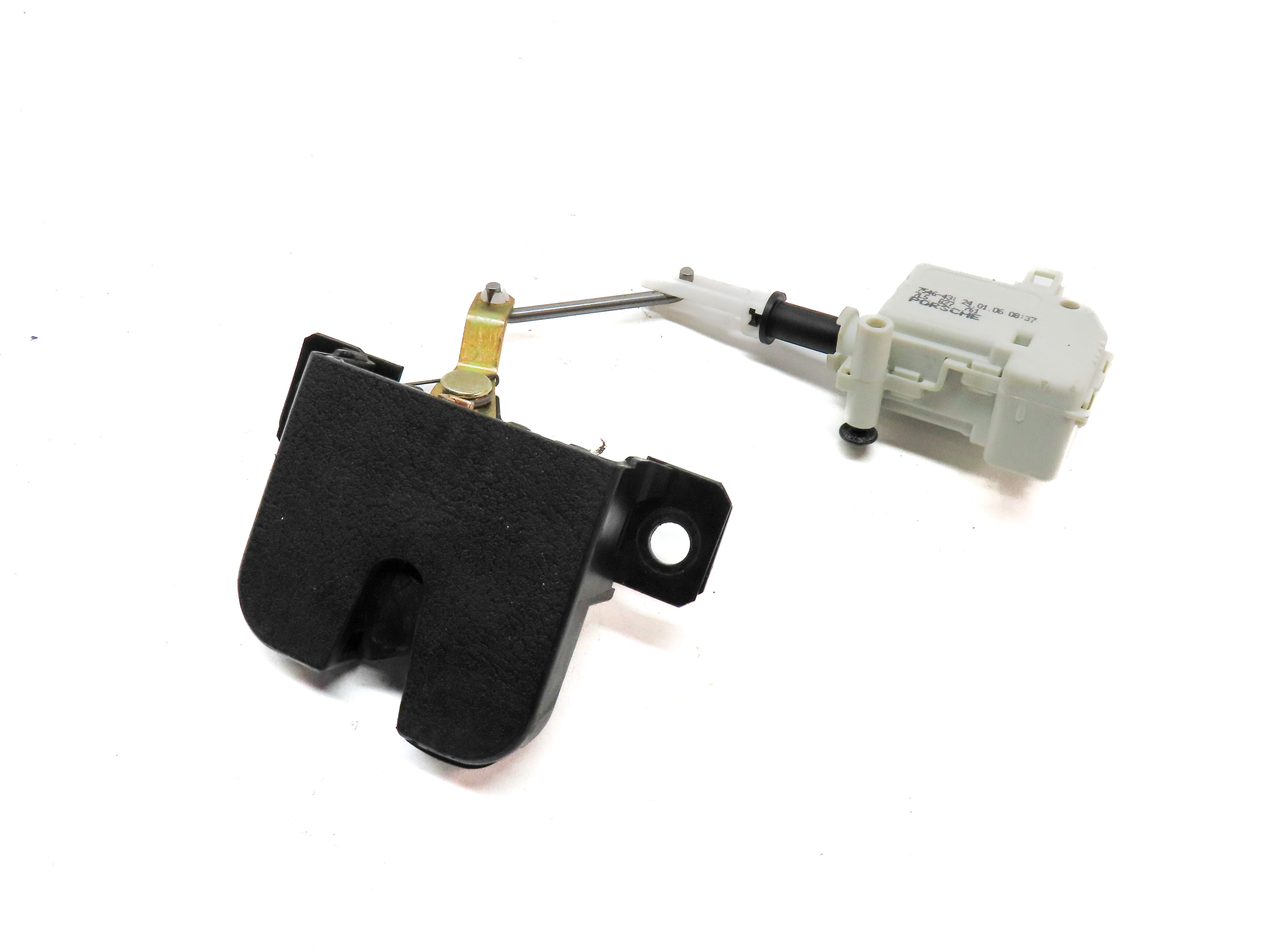 2006 PORSCHE CAYENNE S (955) REAR LOWER TRUNK LOCK LATCH & SERVO MOTOR — exact item pictured